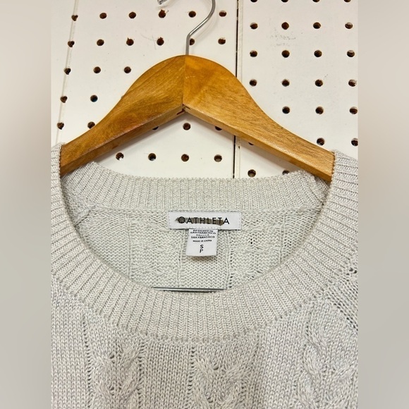 Athleta Crossroads Crew Metallic Sweater - Picture 3 of 3